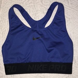 Purple Nike Sports Bra